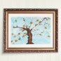 Tree Of Life Painting Floral Original Art Watercolor Flower Tree  Art