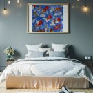Large Horizontal Wall Art Acrylic Impasto Palette Knife Painting Large Art