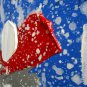 Large Horizontal Wall Art Acrylic Impasto Palette Knife Painting Large Art
