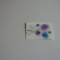 Original ACEO  Abstract Flowers Art  OOAK  Floral  Artwork Miniature Watercolor