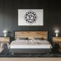 Meditation Om/Aum Mandala. Feng Shui Zen Art. Mindfulness Art. Oriental gift.