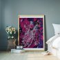 Large vertical wall art acrylic impasto palette knife painting Abstract Art