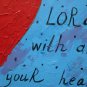 Original Painting "Trust in the Lord" Art Bible Proverbs Artwork