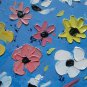 Original Oil Painting Abstract Flowers Art Palette Knife Artwork Wildflowers