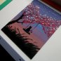 Original Painting Cat On The Swing Art Night Sky Landscape Art Cat Lover Art