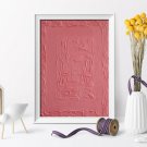 Impasto Painting Original Art Abstract Artwork Oil Palette Knife Painted Pink