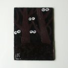 Original  Painting  Horror Art Creepy  ACEO  Art Card  Night Horror  Art