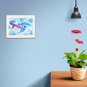 Whale Painting Original Ocean Painting Fish Wall Artwork Nautical Art Marine Art