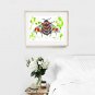 Honeybee Painting Insect Original Art Nature Painting Honey Bee Art Watercolor