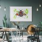 Honeybee Painting Insect Original Art Nature Painting Honey Bee Art Watercolor