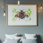 Honeybee Painting Insect Original Art Nature Painting Honey Bee Art Watercolor