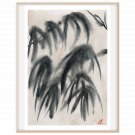 Bamboo Painting U-Sin Original Art Сhinese Watercolor Painting Oriental Gift