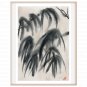 Bamboo Painting U-Sin Original Art Сhinese Watercolor Painting Oriental Gift