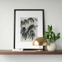Bamboo Painting U-Sin Original Art Сhinese Watercolor Painting Oriental Gift