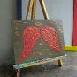 Angel Wings  Painting  Original  Art  Guardian Angel  Grace Artwork