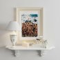 Gold Leaf Painting Impasto Original Art Gold Sculpture Painting Heavy Textured