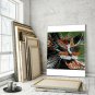 Cat Painting Animal Original Art Cat Impasto Painting Pet Portrait Canvas Art.