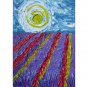 Provence Painting Impasto Lavender Original Art France Landscape Lavender Flower