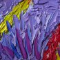 Provence Painting Impasto Lavender Original Art France Landscape Lavender Flower