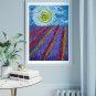 Provence Painting Impasto Lavender Original Art France Landscape Lavender Flower