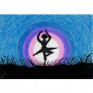 Ballerina Painting Original Ballet Dance Oil Pastel Ballerina Gifts  Art