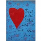 Original Painting  "Trust in the Lord"  Art Bible Proverbs Artwork