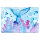 Mermaid Painting Nautical Original Art Seascape Painting Watercolor Small Art