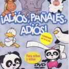 In SPANISH~BYE BYE DIAPERS~POTTY TRAINING DVD~Cute~NEW!