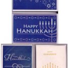 18 Beautiful HANUKKAH Cards~5 Different Designs~YOU CHOOSE~Sealed, Boxed, NEW!!!