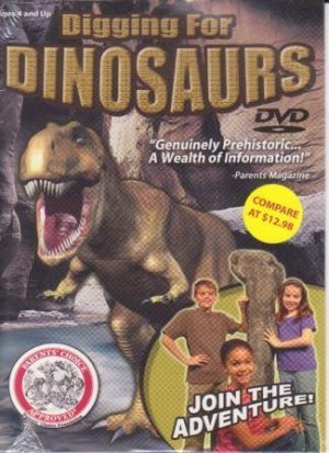 DIGGING FOR DINOSAURS~NEW DVD~Award-Winning~FREE SHIP!