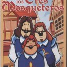 In SPANISH~Animated~THE THREE MUSKETEERS~Sealed DVD~NEW