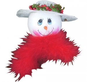 Snowlady Ornament