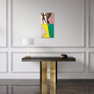 Original Abstract Oil Painting On Canvas Featuring Woman In The Impressonist/Fauvist/Matisse Style