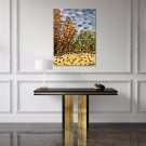 Original Modern Oil On Canvas With Yellow And Blue Color In The Style Of Monet/Fauvist/Matisse