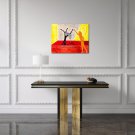 Original Contemporary Oil Painting of Female Nude On Canvas In Salvador Dali/Matisse/Fauvist Style