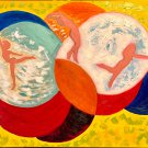 Original Modern Oil On Canvas Featuring Strong Women Nudes In The Fauvist/Matisse Style