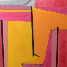 Original Abstract Oil On Canvas Conveying Representation of True Peace In Fauvist/Matisse Style