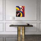 Original Modern Painting of Women Overcoming Obstacles In The Fauvist Matisse Style