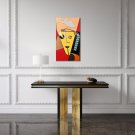 Original Abstract Oil Painting on Canvas Symbolizing the Dreams of Mankind Done In The Fauvist Style