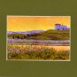 CAPE COD Seascape Truro House Ocean Matted Print Rutana