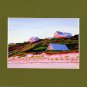Cape Cod Seascape Truro Beach House Matted Print, Renee Rutana