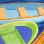 ACEO Print of Original Cape Cod Rowboat Skiff Painting, Renee Rutana
