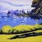 CAPE COD, Harwichport Seascape, Matted Print, Renee Rutana