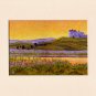 CAPE COD Seascape Truro House Ocean Matted Print Rutana