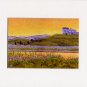 CAPE COD Seascape Truro House Ocean Matted Print Rutana