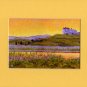CAPE COD Seascape Truro House Ocean Matted Print Rutana