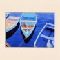 CAPE COD Rowboats, Matted Print, Skiffs Seascape Dinghy, Renee Rutana