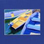 CAPE COD Rowboats, Dinghy, Skiff, Matted Print, Renee Rutana