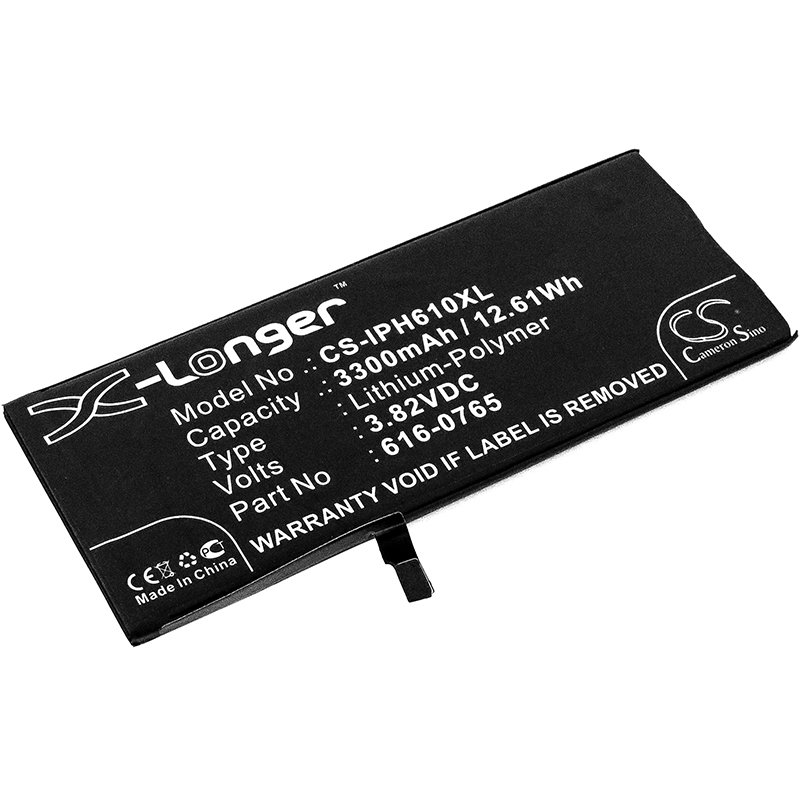 IPH610XL Battery CS for iPhone 6xx, A15xx 3300 mAh