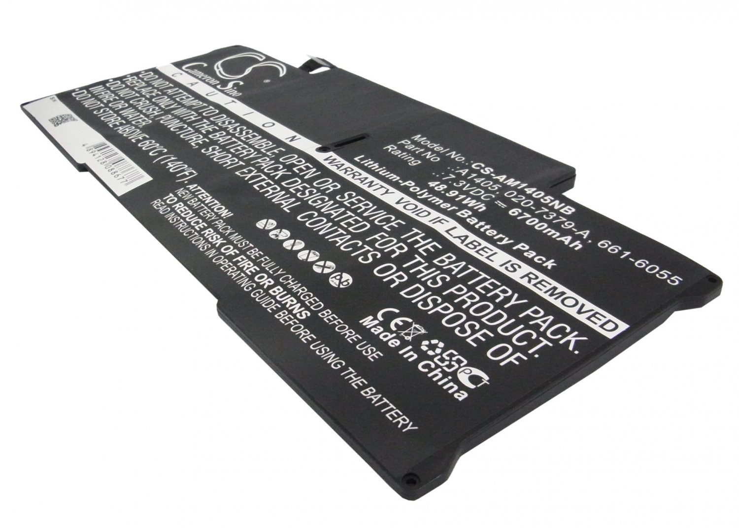 AM1405NB Battery CS for MacBook AirXXX, 6700 mAh